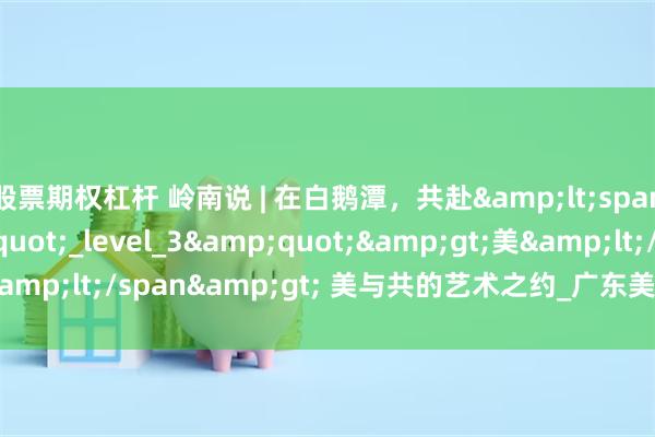 股票期权杠杆 岭南说 | 在白鹅潭，共赴&lt;span class=&quot;_level_3&quot;&gt;美&lt;/span&gt; 美与共的艺术之约_广东美术馆_中国馆_展览